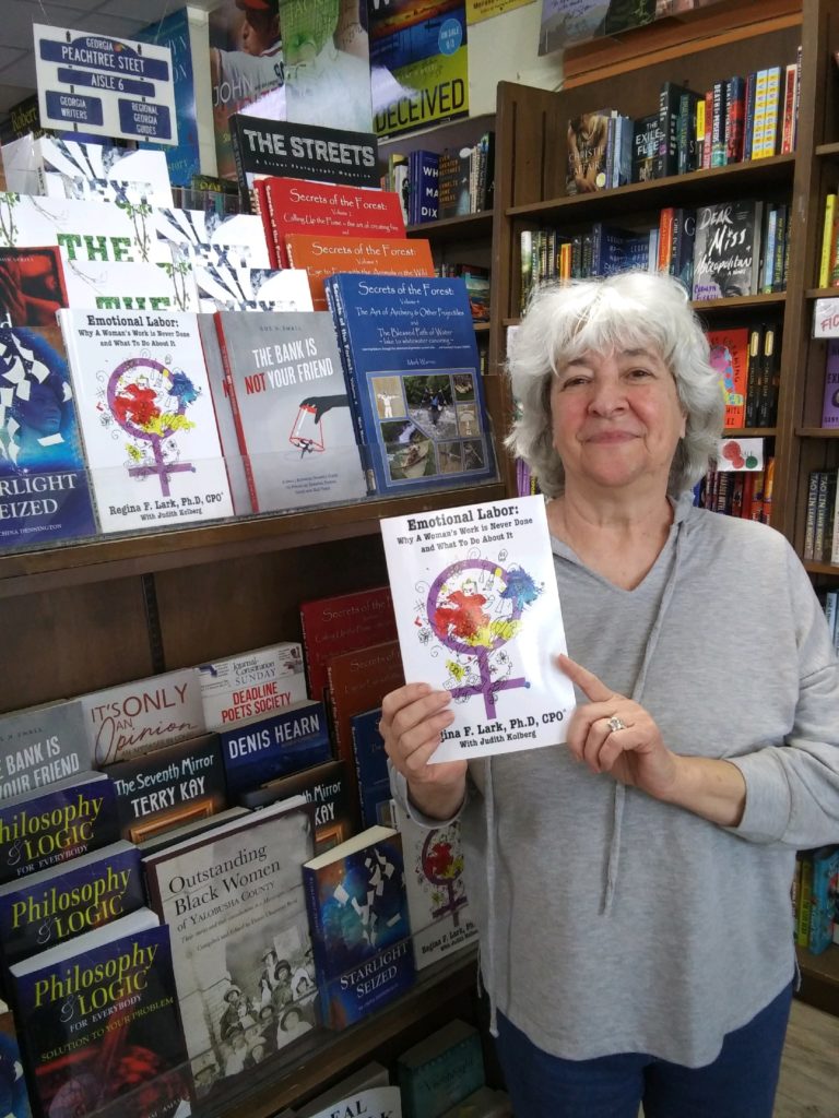 Judith Kolberg at Eagle Eye Book Shop, Decatur, GA